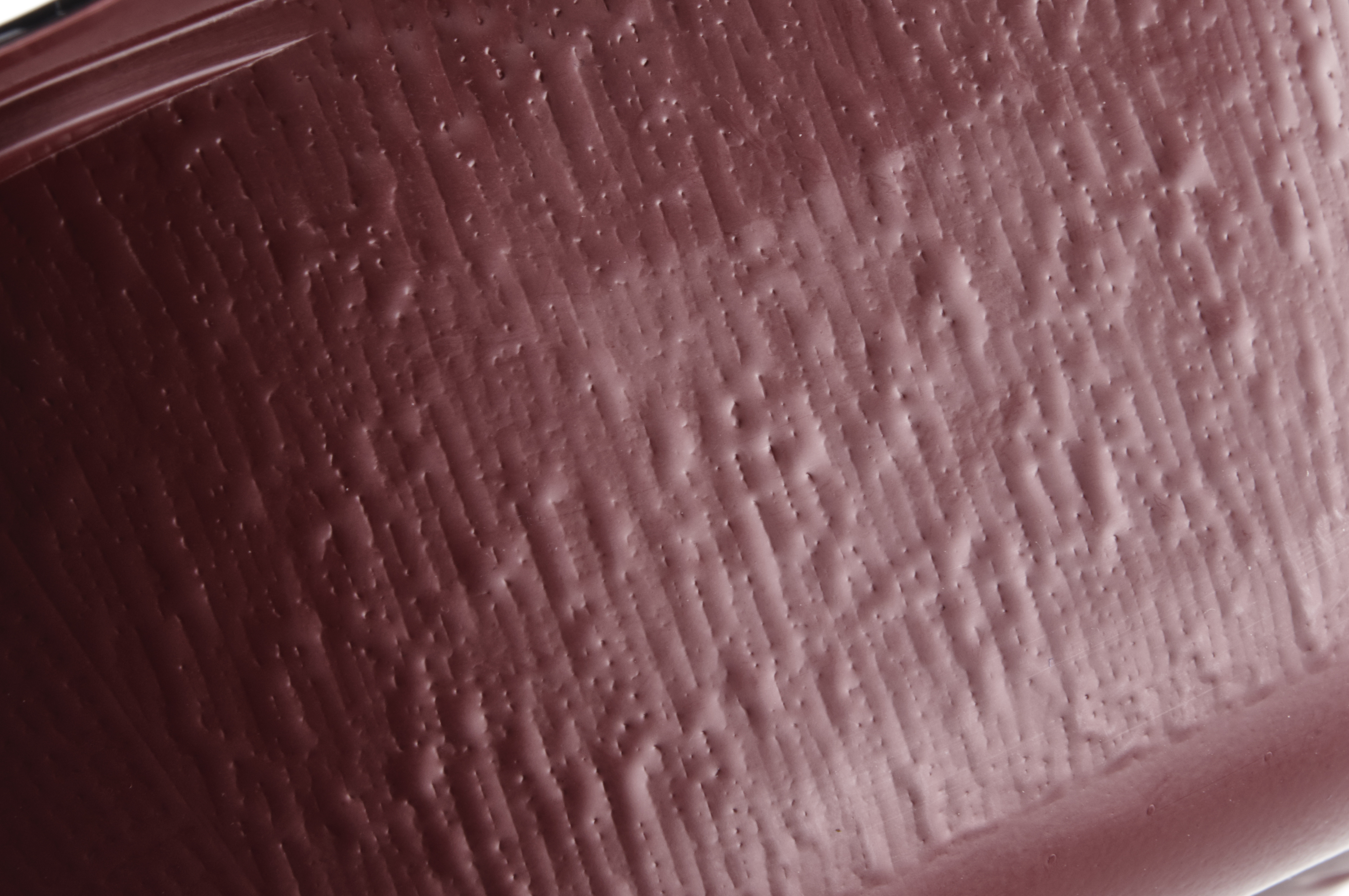 Red CPET embossing and texture tray